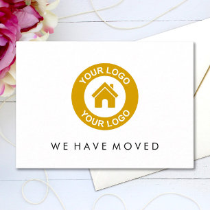 Logo personnalisé Nouvelle carte de Faire-part de