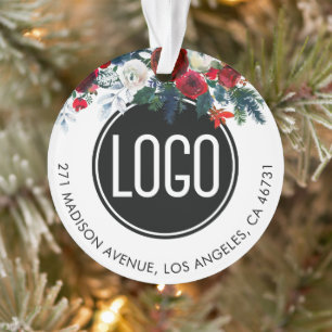 Logo personnalisé - Ornement de Noël