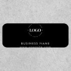 Logo personnalisé professionnel noir et blanc