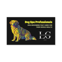 Logo Personnalisé Services Chien Carte de visite a