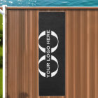 Logo personnalisé Tapis noir intérieur