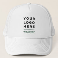 Logo personnalisé vert et Casquette de marque text