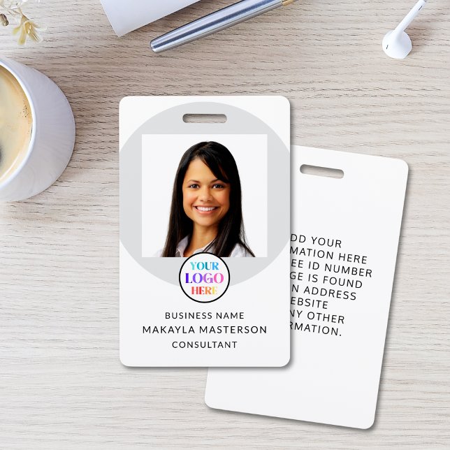 Logo Photo Employee ID  Badge (Creator Uploaded)