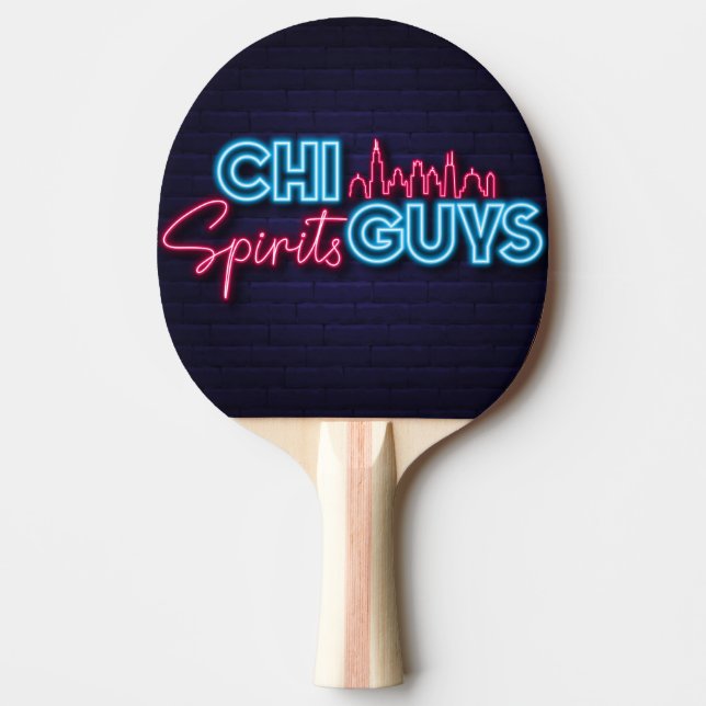 Logo Ping Pong Paddle (Front)