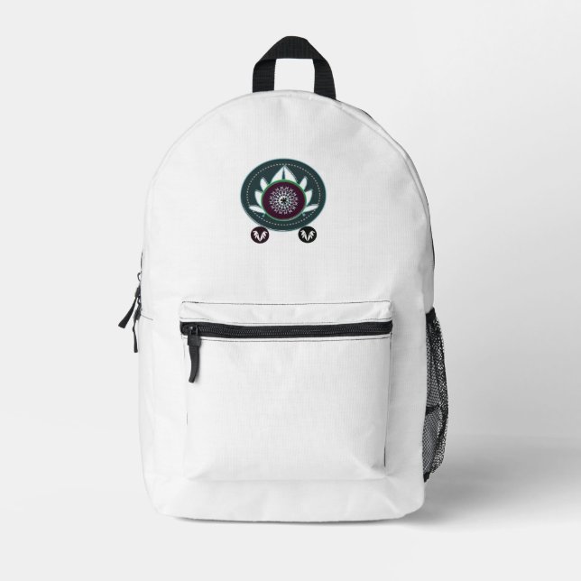 Logo   Position 1 zoom  Printed Backpack (Front)