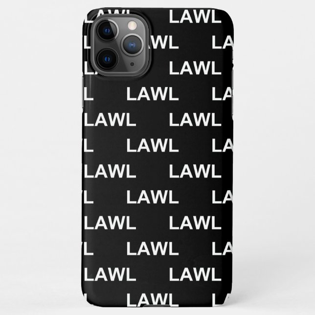 Logo Print Phone Case (Back)
