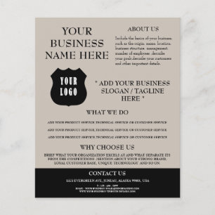 Logo Professional New Business Advertising  Flyer