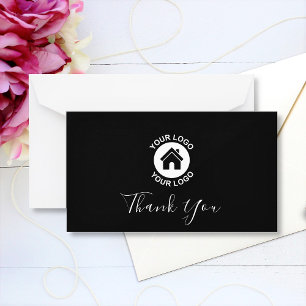 Logo Professionnel Personnalisé Et Carte de remerc