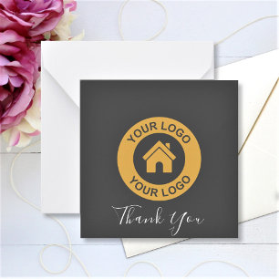 Logo Professionnel Personnalisé Et Carte de remerc