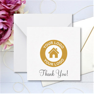 Logo Professionnel Personnalisé Et Carte de remerc