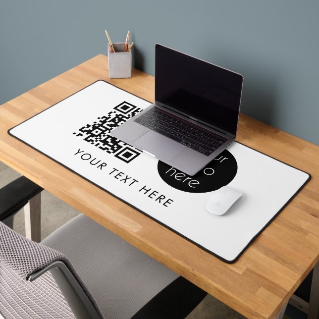 Logo professionnel QR Code et texte (Bureau 2)