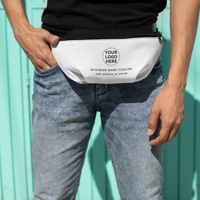 Logo promotionnel de la société tendance Black & W (Créateur téléchargé)