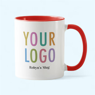 Logo promotionnel personnalisé de la Mug Café Roug