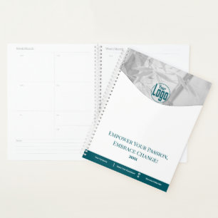 Logo promotionnel Turquoise White Life Coach Compa