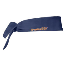 Logo Pudge007 BLEUE NOIR (Côté) Bandanna