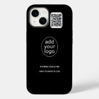 Logo & QR Code Black | Business Minimalist