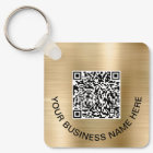 Logo QR Code Promotional Gold