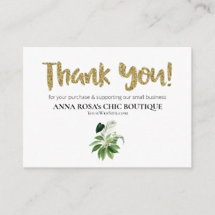 *~* LOGO QR THANK YOU Review EXOTIC TROPICAL AP8 Enclosure Card