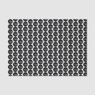 LOGO REPEATING PATTERN BUSINESS GIFT PACKAGIING TISSUE PAPER