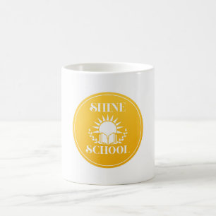 Logo rond de tasse de café