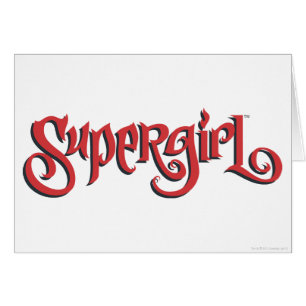 Logo rouge Supergirl