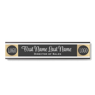 Logo Sales Director Sales Team Office Door Signs