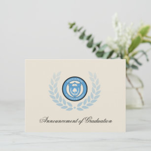 Logo School or College Graduation Announcements