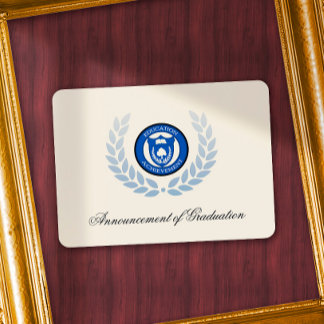 Logo School or College Graduation Announcements