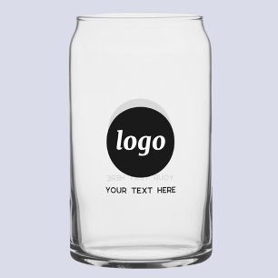 Logo simple avec texte promotionnel d'entreprise