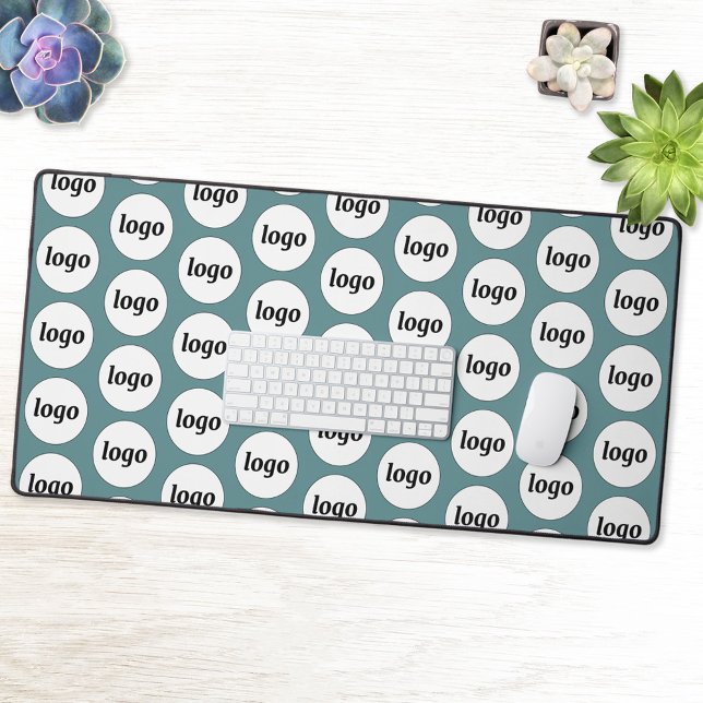 Logo simple Motif de marque commerciale promotion (Logo pattern business promotional branding desk mat)
