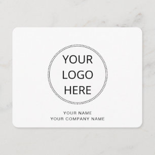 Logo Simple Note Card
