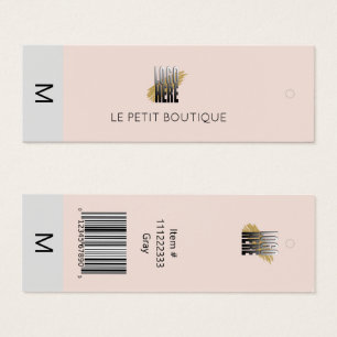Logo simple UPC Blush Vêtement tag