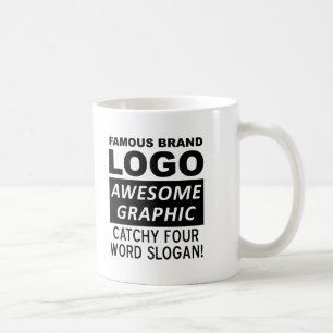 Logo Slogan Funny Mug