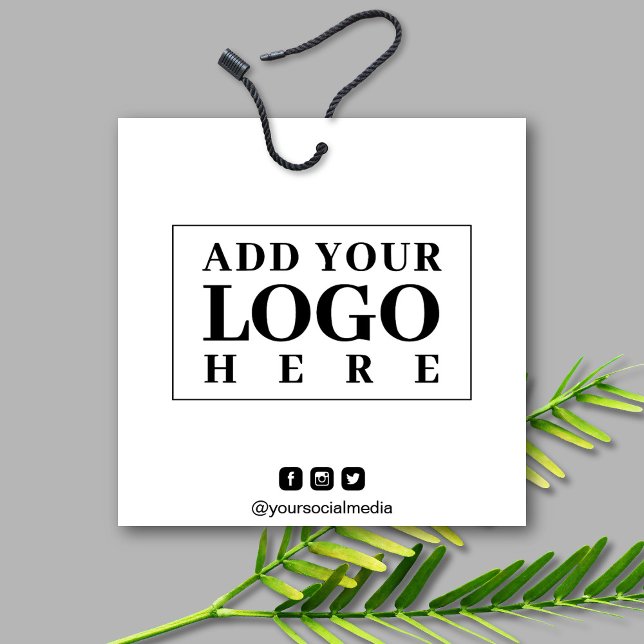 Logo Social Media Professional Hang Tag (Créateur téléchargé)