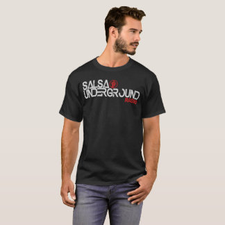 Logo souterrain 2 d'hommes de T-shirt de Salsa