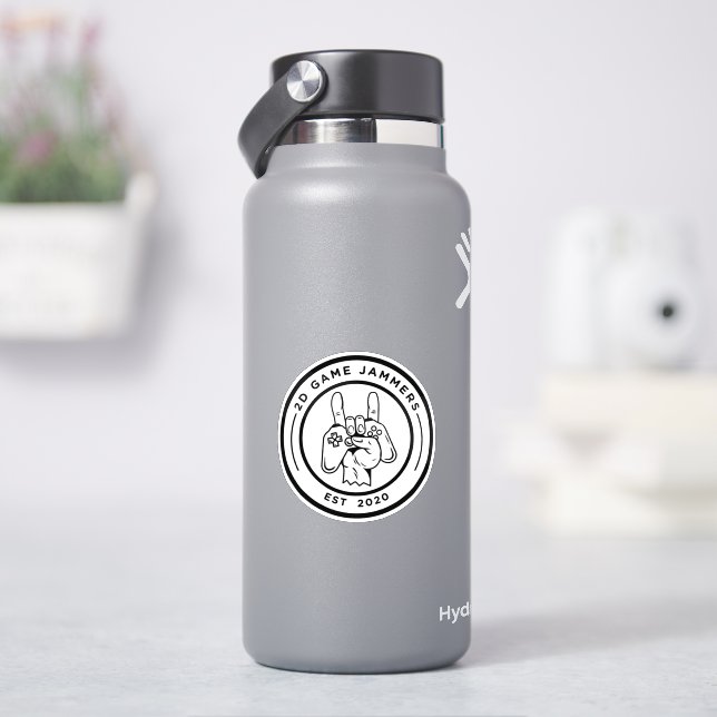 logo sticker (HydroFlask)