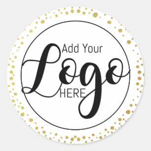 Logo sticker baking stickers