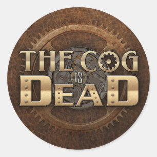 Logo Sticker Leather Background