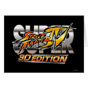 Logo superbe de l'édition 3D de Street Fighter IV