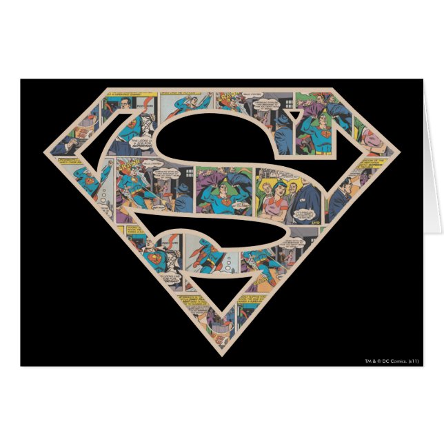 Logo Supergirl Comic Strip (Devant horizontal)