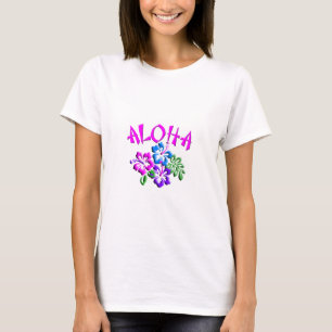 Logo T-Shirt Aloha Hibiscus