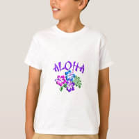 Logo T-Shirt Aloha Hibiscus