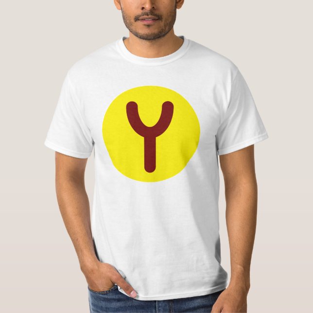 Logo Tee on White (Front)