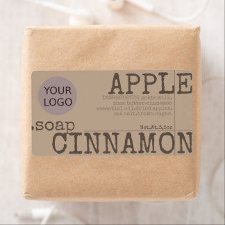 Logo Template Soap Product Packaging Stylish Messy