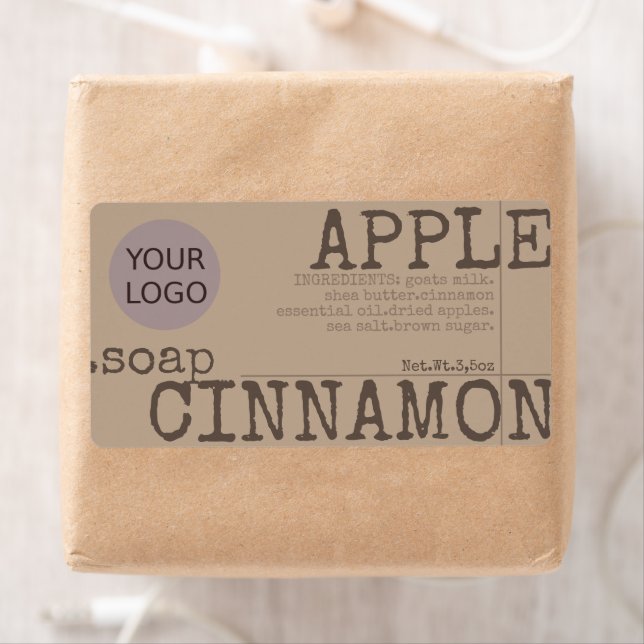 Logo Template Soap Product Packaging Stylish Messy (Insitu)