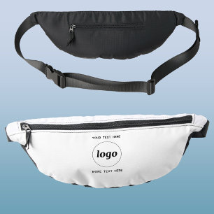 Logo Text Promotional Business Branding Fanny Pack