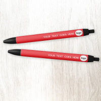 Logo Text Red Business Branding Promotional