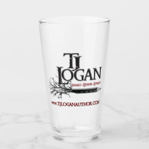 Logo TJ Logan 16 oz. Verre