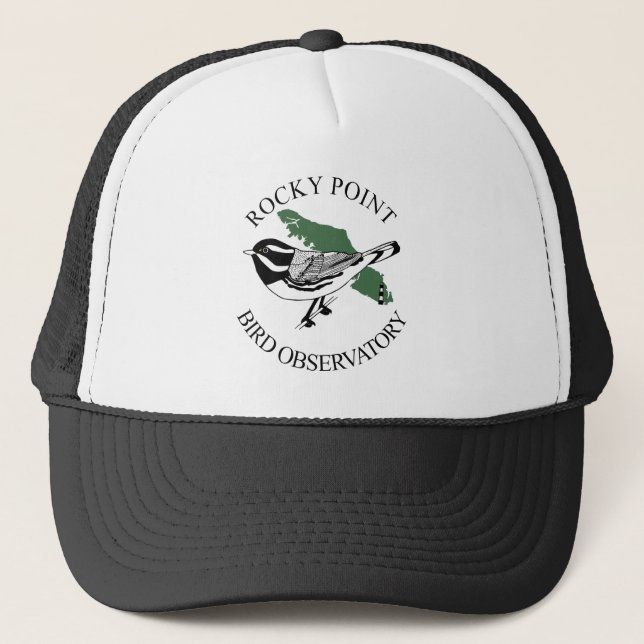 logo transparent trucker hat (Front)