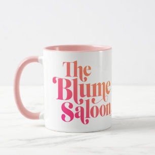 Logo Two-Tone Mug (White/Pink)